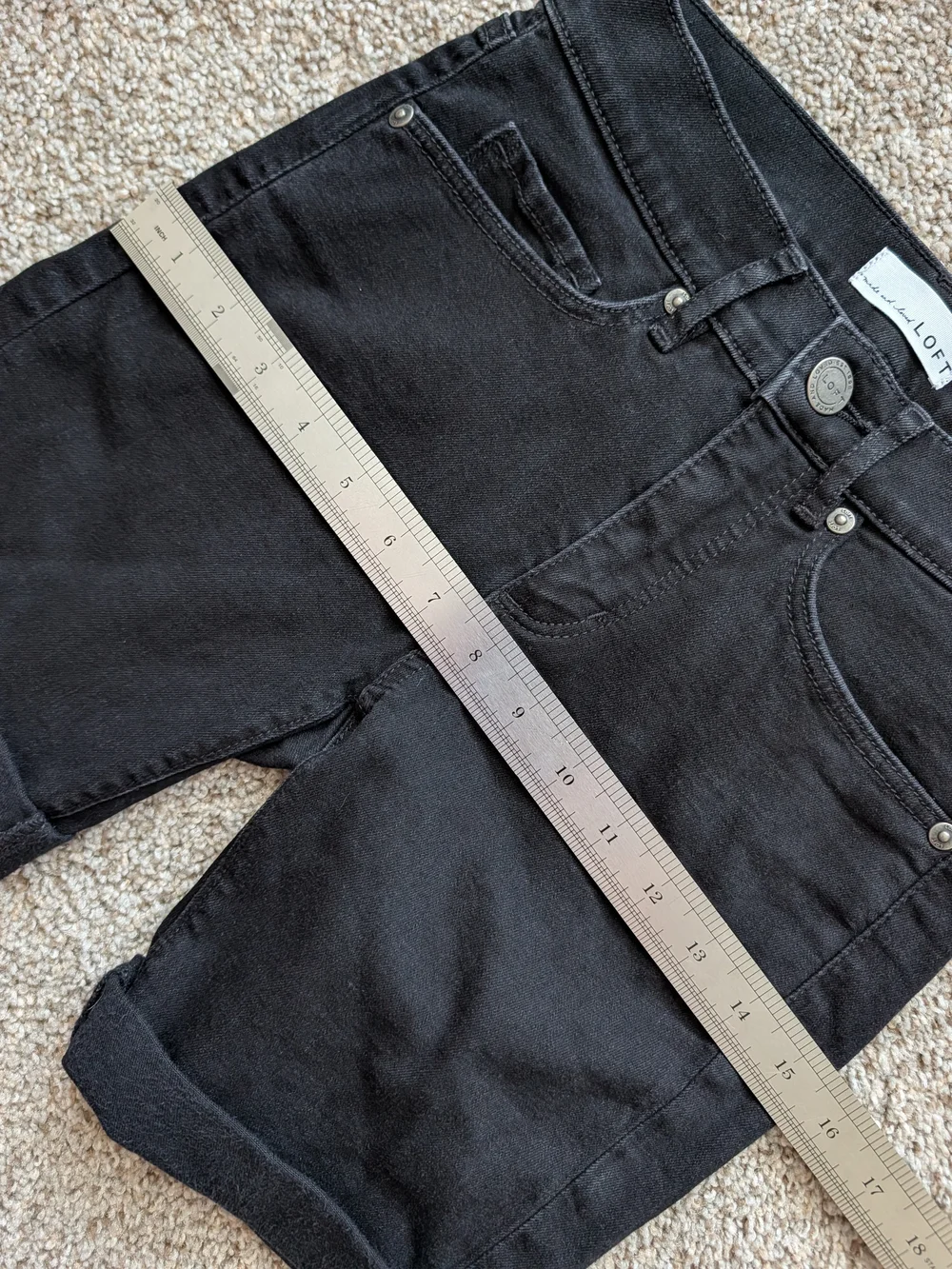 LOFT womens black